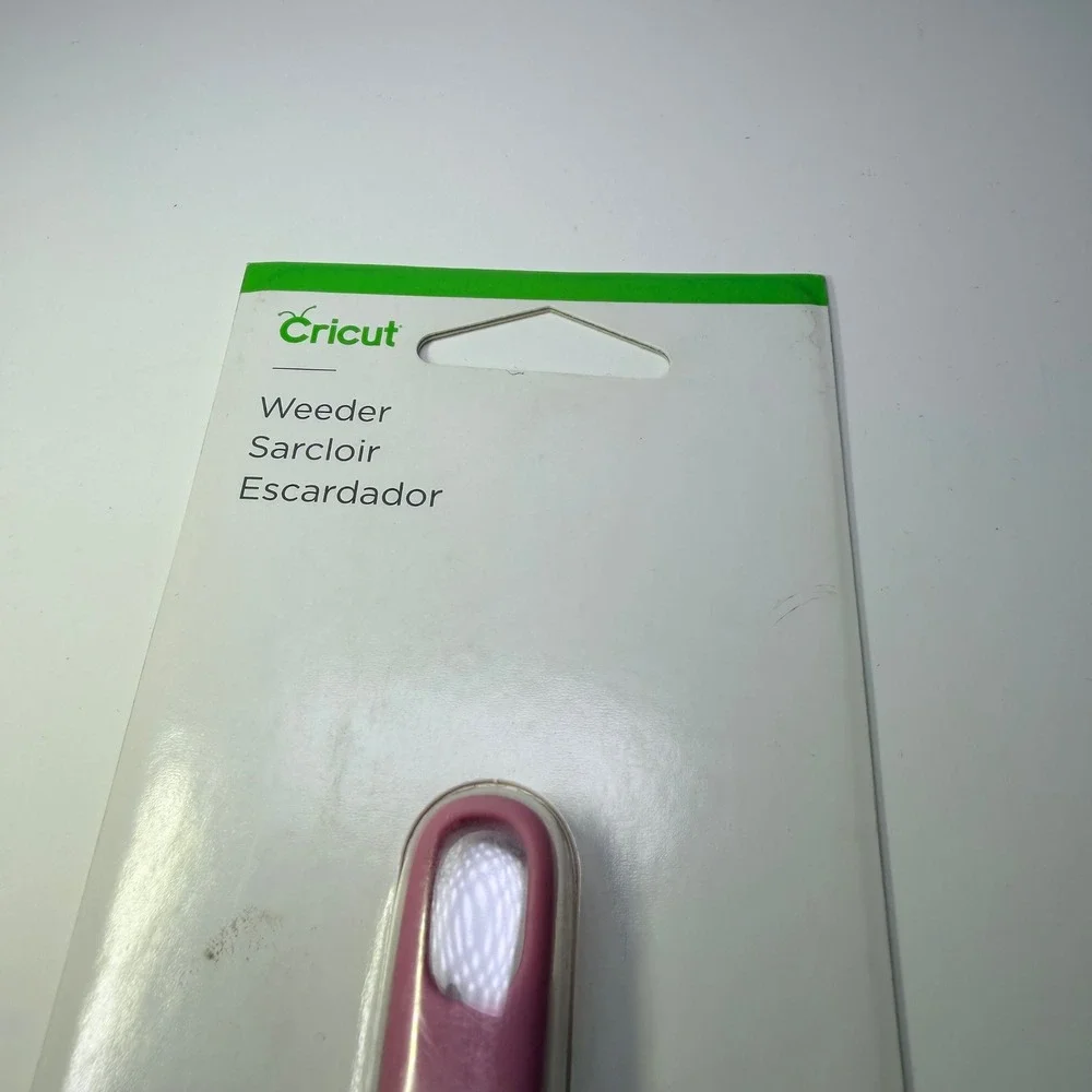 Cricut Weeder Tool for Vinyl and Iron-on Projects Pink White New 2004786